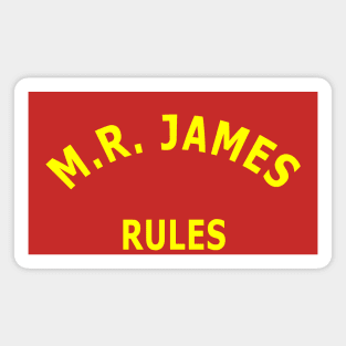 M. R. James Rules Magnet